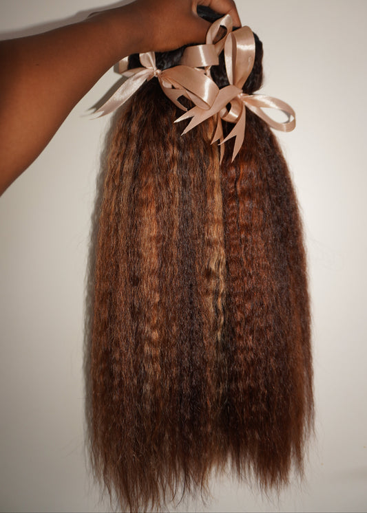 Colored Kinky Silque bundle