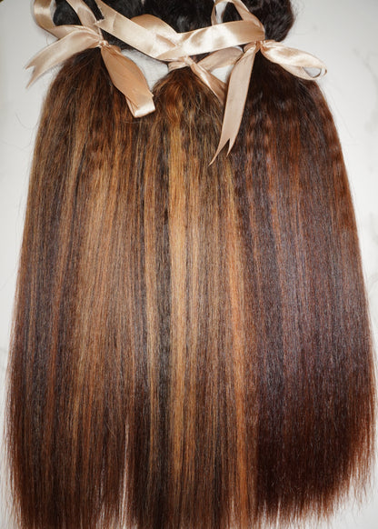 Colored Kinky Silque bundle